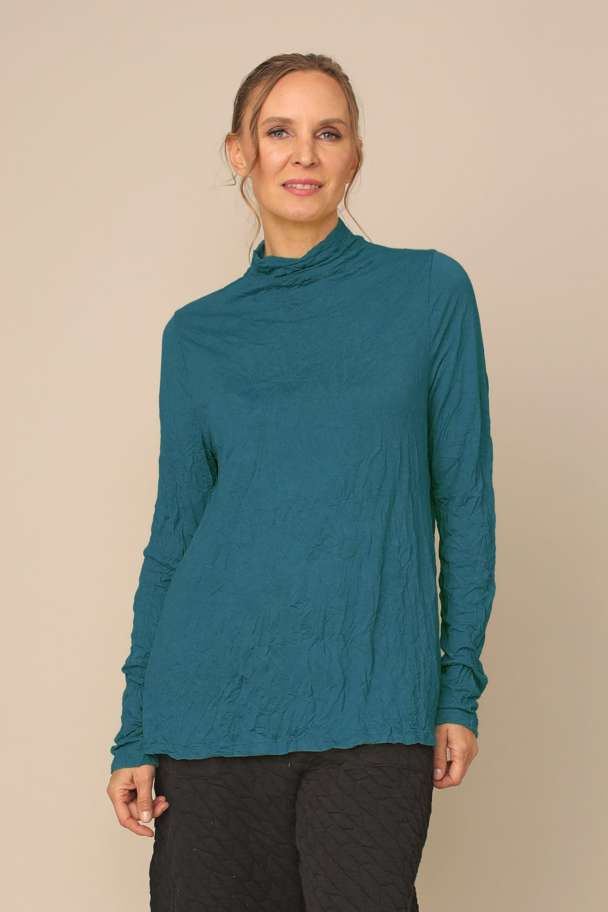 Brylee Mock Neck Top