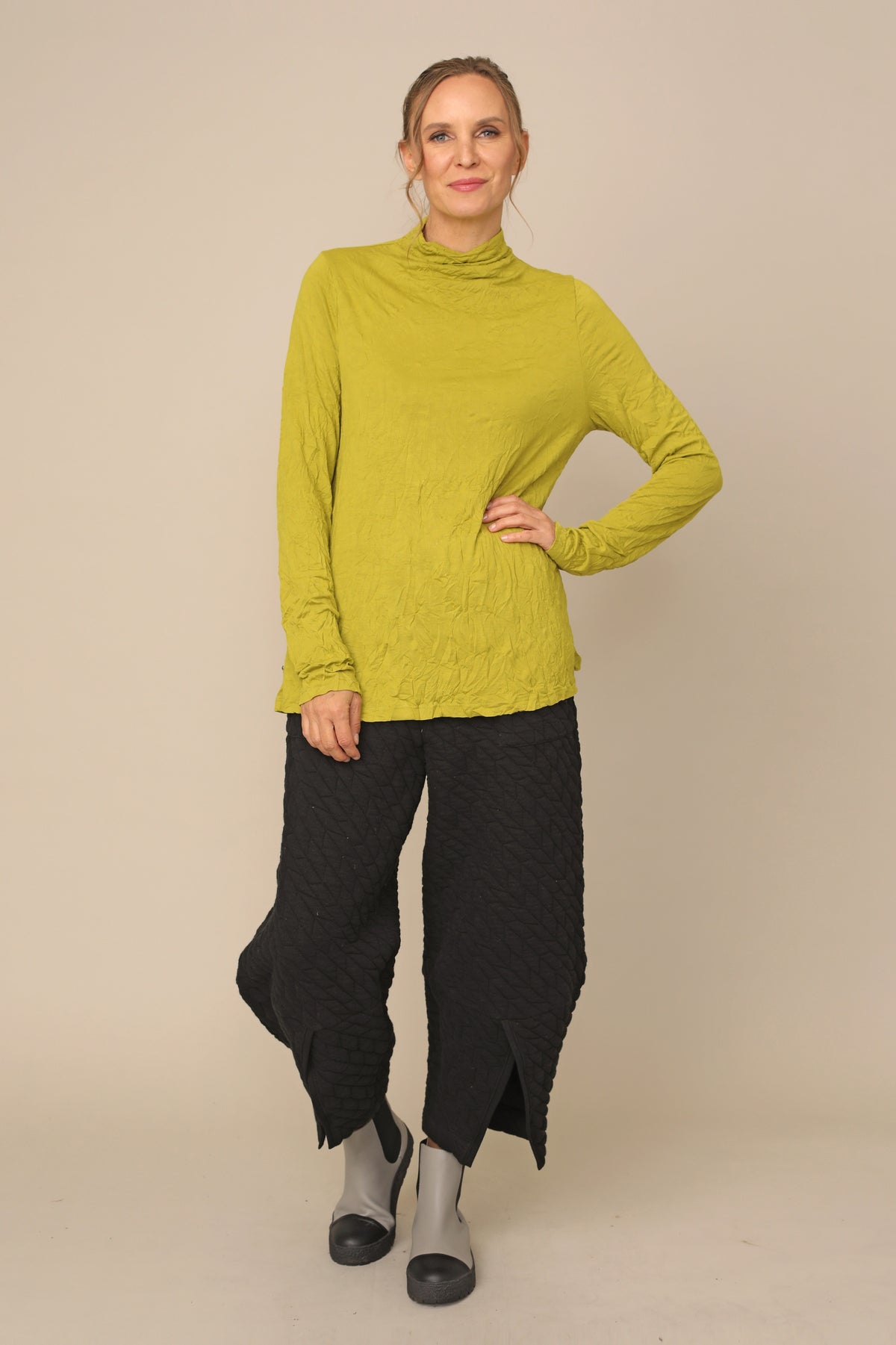 Brylee Mock Neck Top