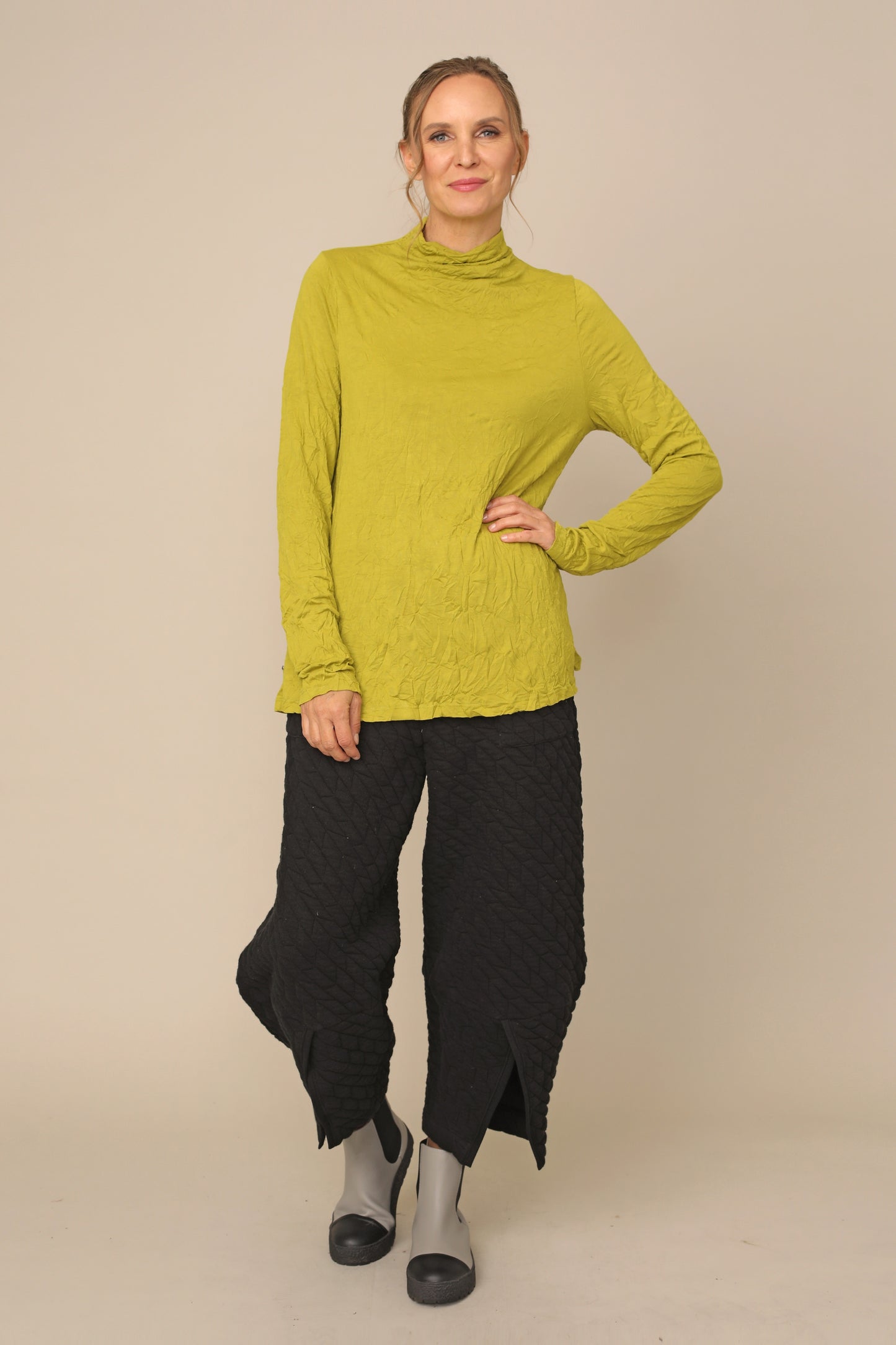 Brylee Mock Neck Top