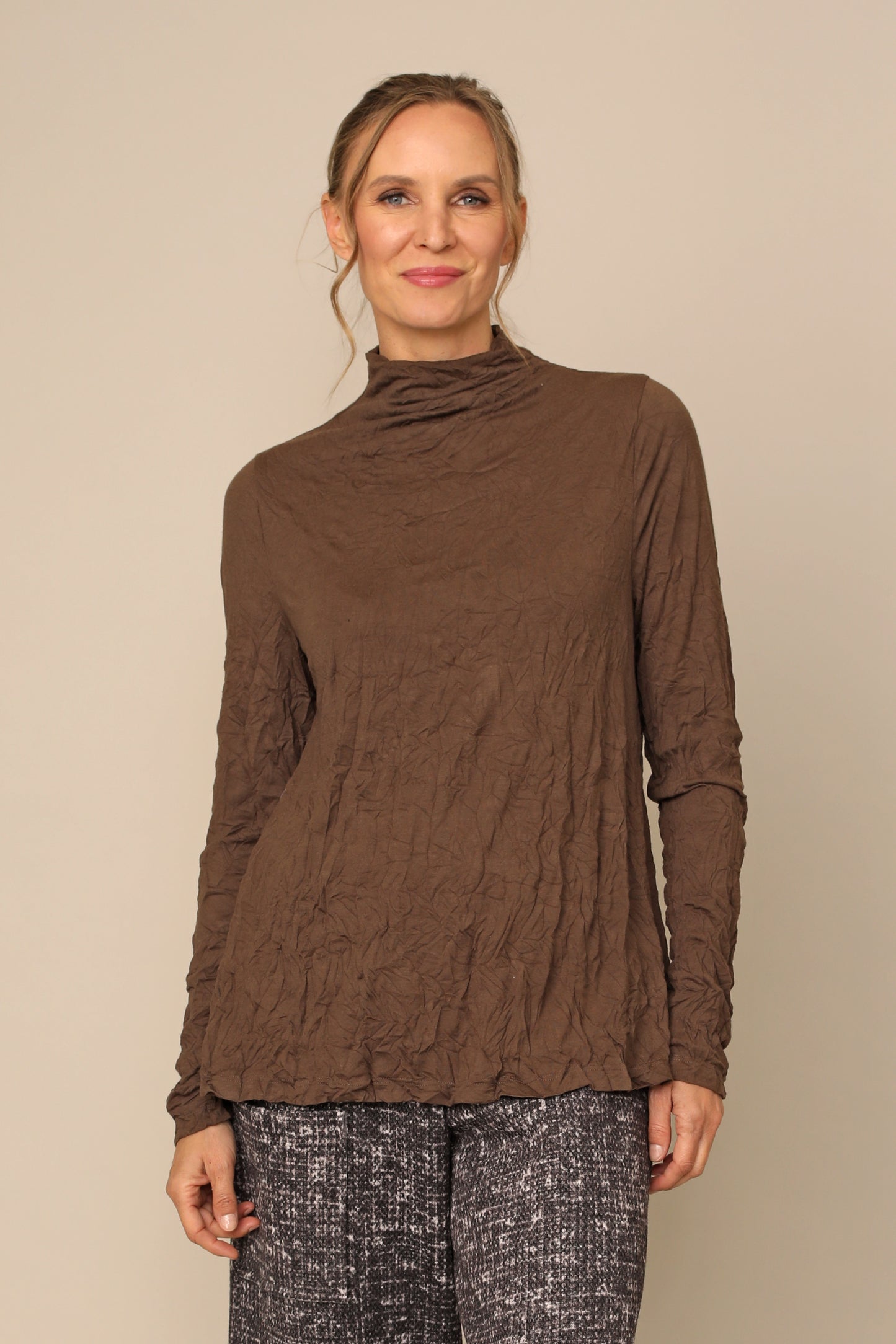 Brylee Mock Neck Top