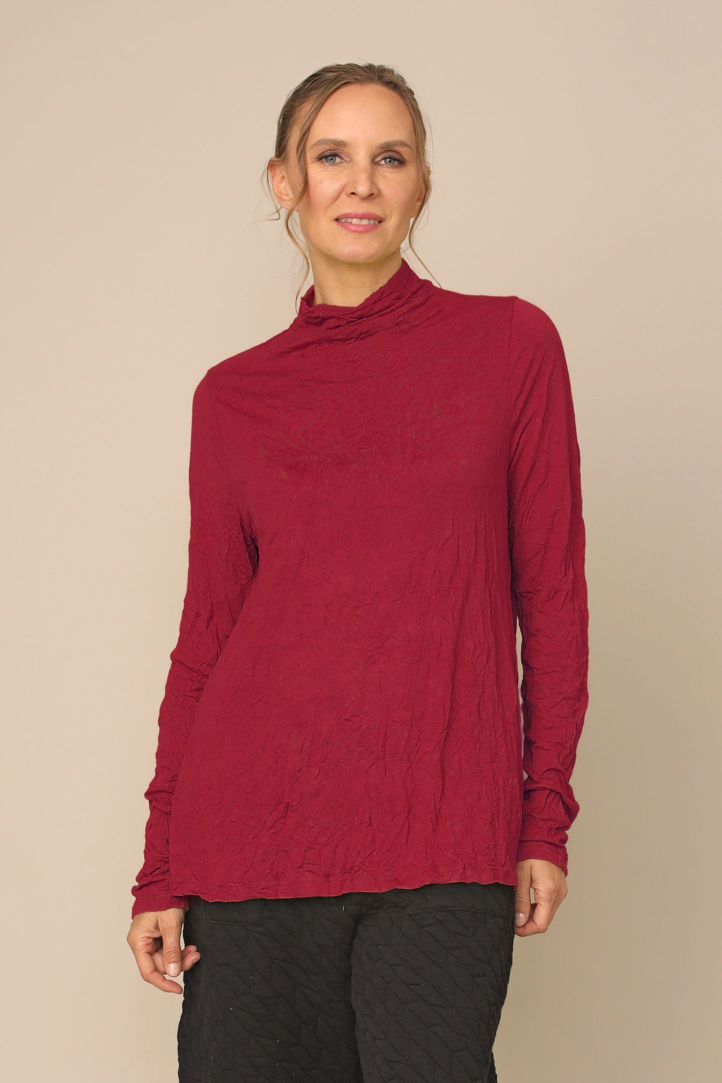 Brylee Mock Neck Top